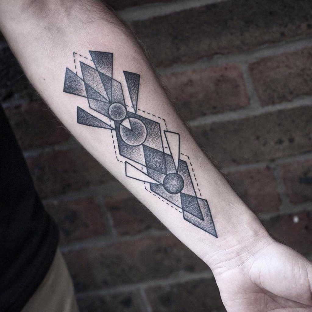 Black circle tattoo by Wagner Basei - Tattoogrid.net