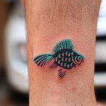 Goldfish tattoo by zzizziboy