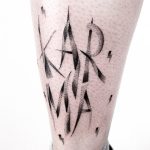 Karma tattoo by Julim Rosa