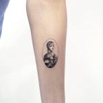Lady With An Ermine by anton1otattoo