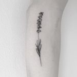 Lavender tattoo by Annelie Fransson