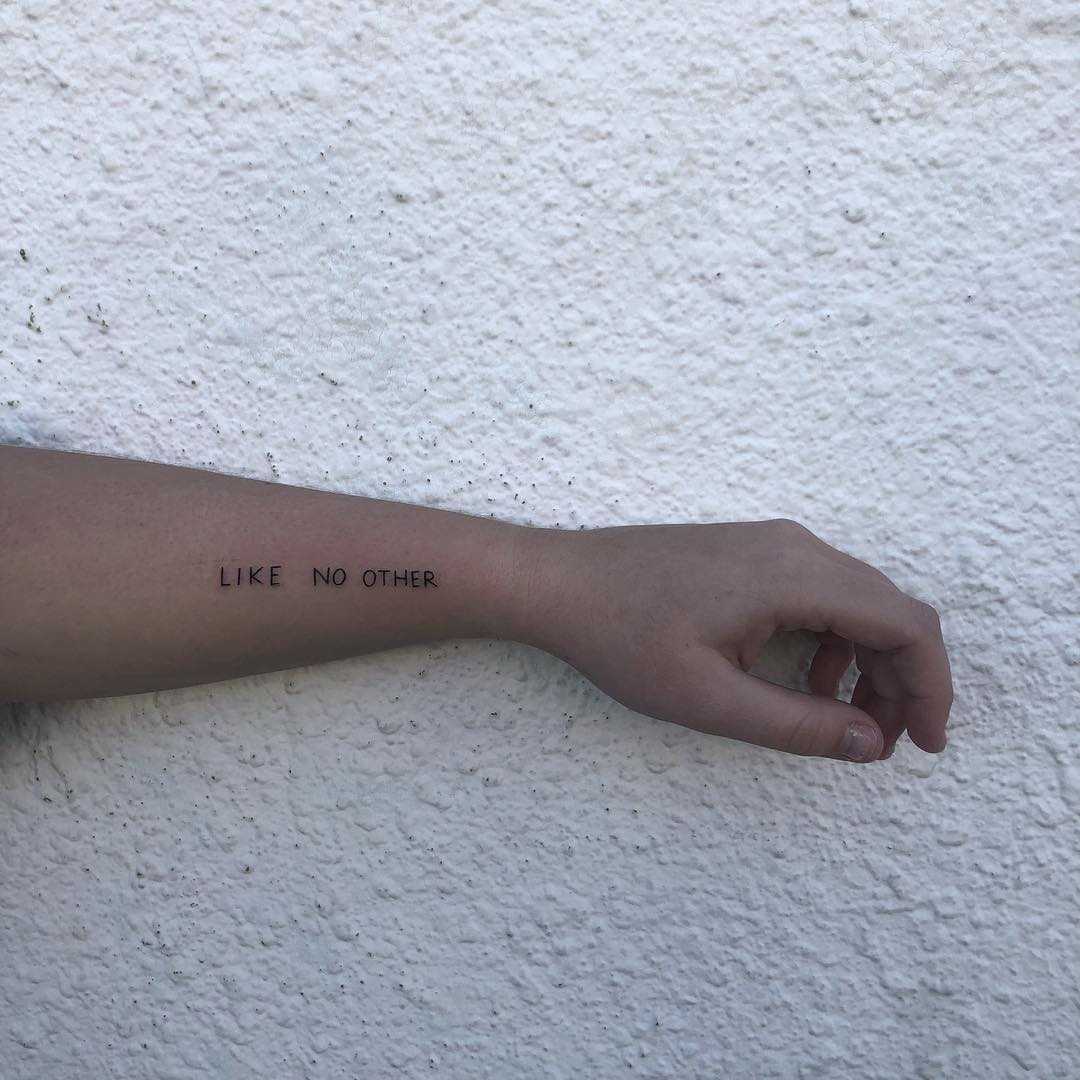 Like no other tattoo by yeahdope