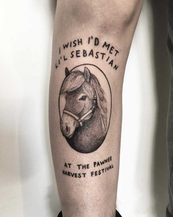 Lil Sebastian by tattooist Spence @zz tattoo