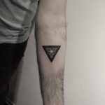 Little geometric triangle by Oliver Whiting