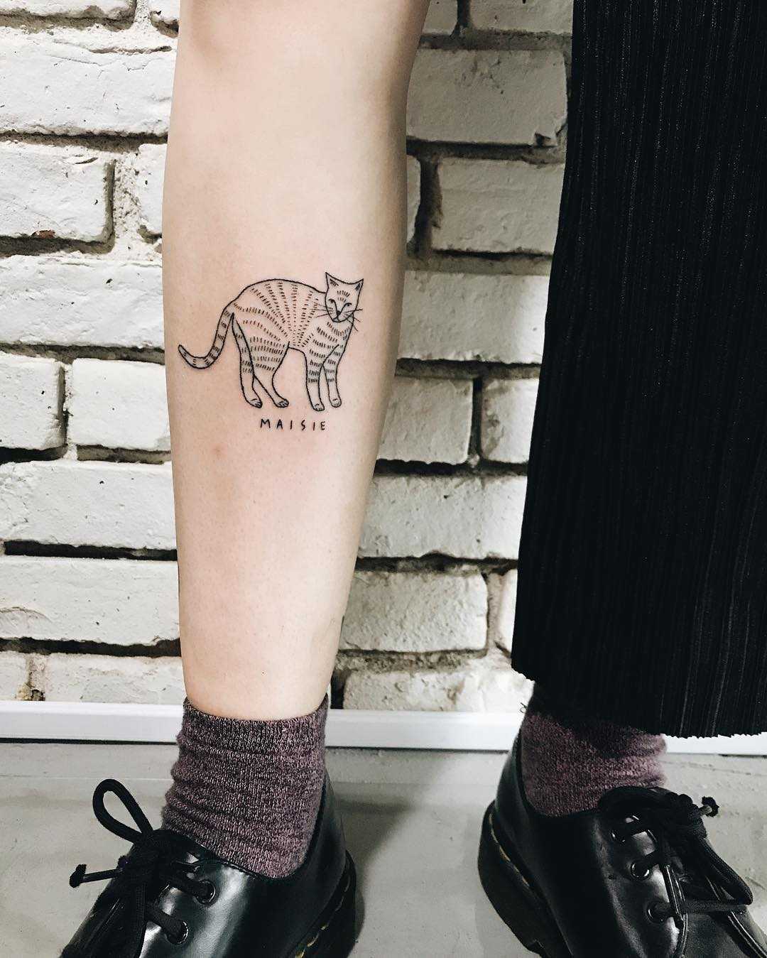 Maisie tattoo by Kelli Kikcio