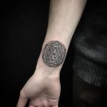 Mini cover-up tattoo by Jaya Suartika