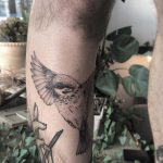 Nightingale by tattooist Spence @zz tattoo