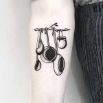 Pots and pans tattoo by Pulled Poltergeist