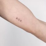 ROX tattoo by Gianina Caputo