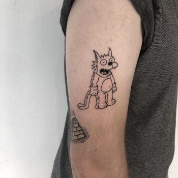 Scratchy skin suit by tattooist yeahdope