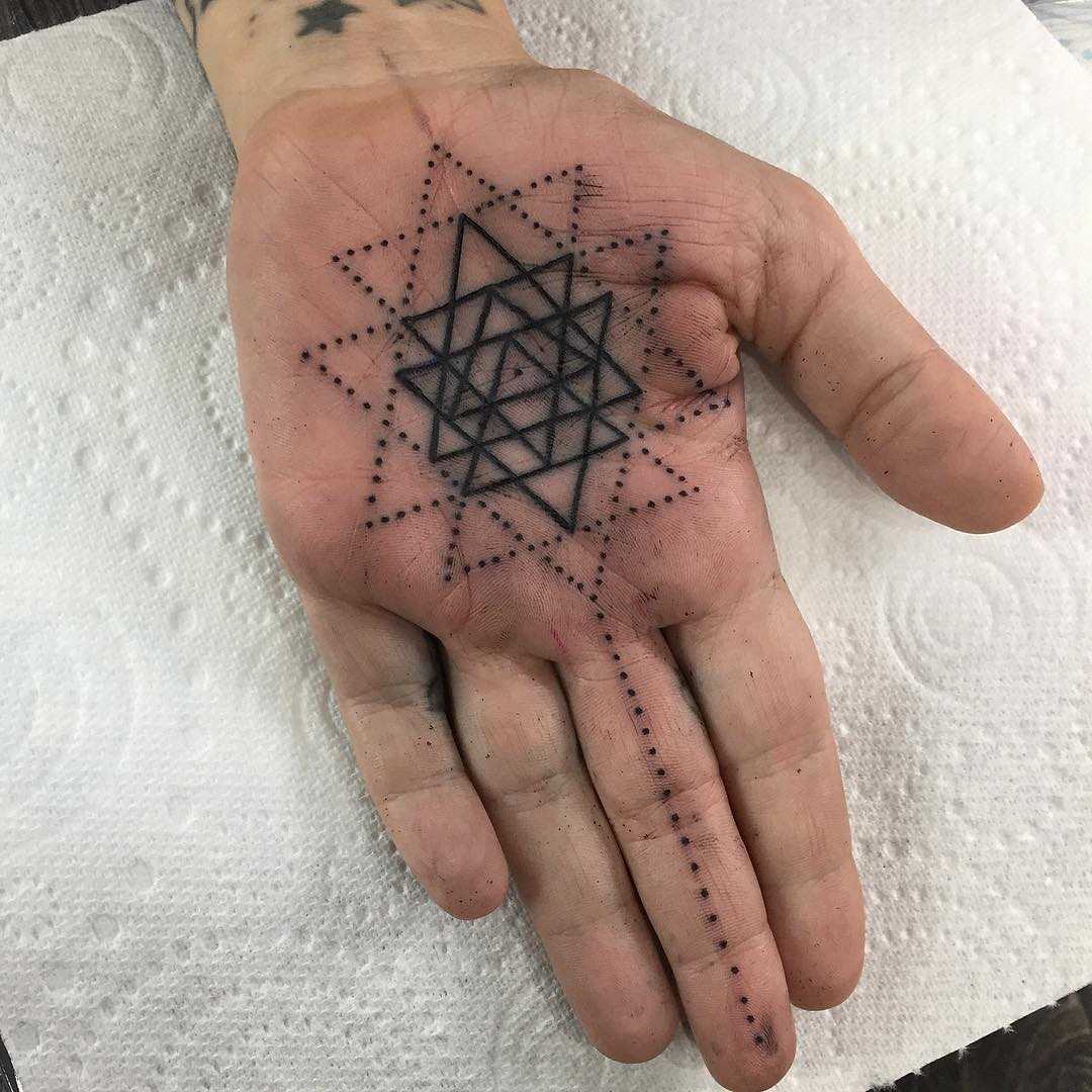 Sri Yantra tattoo by Luke.A.Ashley