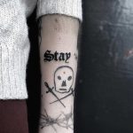 Stay tattoo by Loz McLean