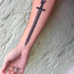Sword by tattooist Miedoalvacio