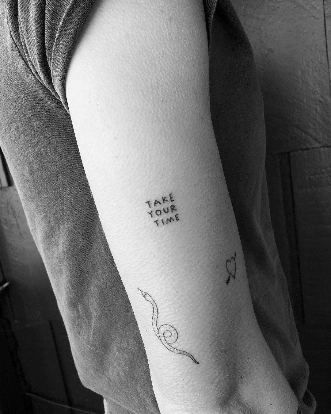 ANTI TIME tattoo | AYLA