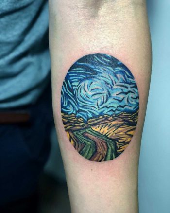 Van Gogh's Crows by Eugene Dusty Past