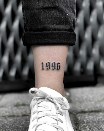 1996 tattoo by Loz McLean