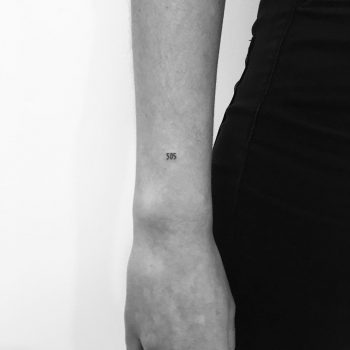 505 tattoo by Philipp Eid