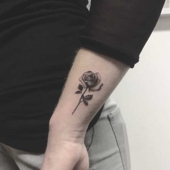 A little rose on a wrist by Annelie Fransson