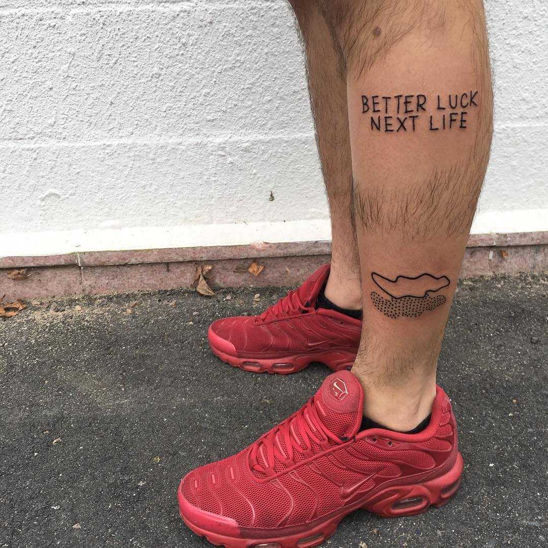 Better luck next life tattoo by yeahdope