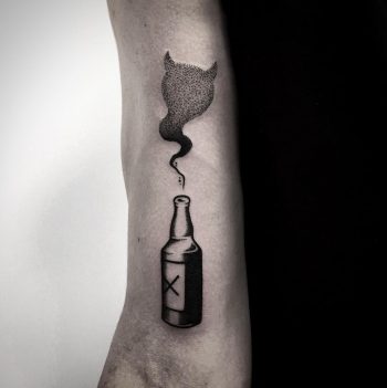 Bottle and soul by Pulled Poltergeist