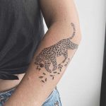 Cheetah tattoo by Sasha But.maybe