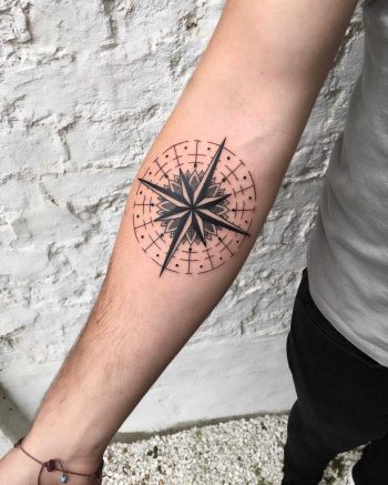 Cool compass rose by Matt Stopps