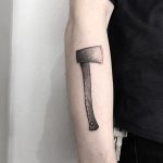 Crisp ax by tattooist Spence @zz tattoo