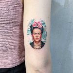 Frida Kahlo tattoo by Eden Kozo