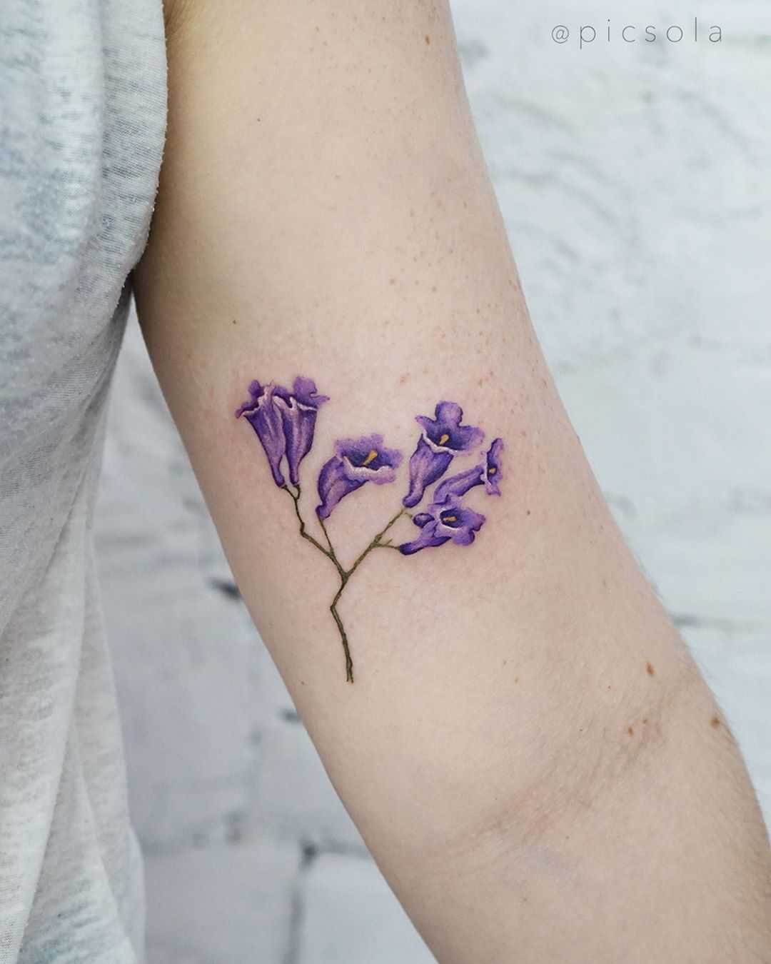 Jacaranda Tree Tattoos