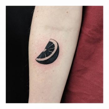 Little orange slice by Sabrina Parolin