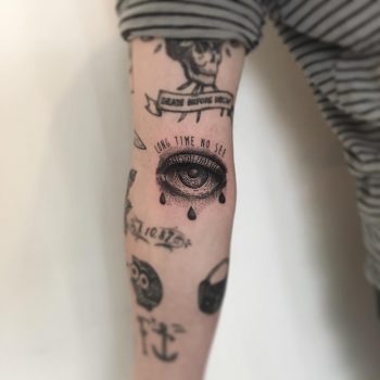 Long time no see by tattooist Spence @zz tattoo