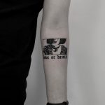 Love or death tattoo by Krzysztof Szeszko