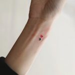 Love semicolon by tattooist Nemo