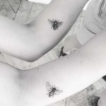 Matching honey bees by Annelie Fransson