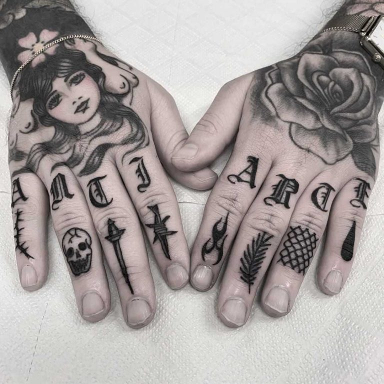 Dot Tattoos On Fingers Tattoogrid Dot Tattoos On Fingers Tattoogrid