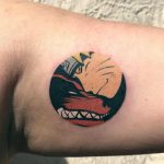 Naruto tattoo by Eugene Dusty Past