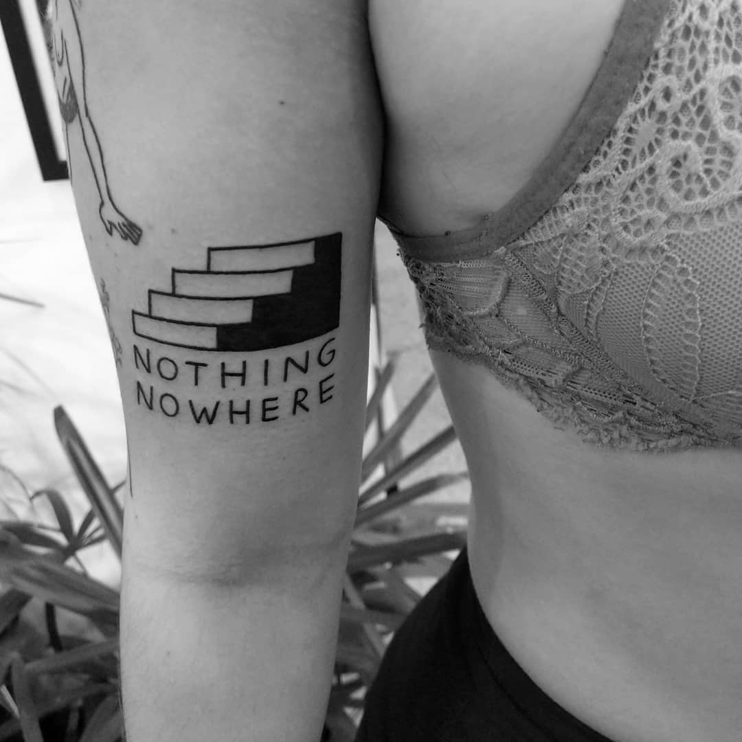 Nothing nowhere by tattooist Terrible Terrible