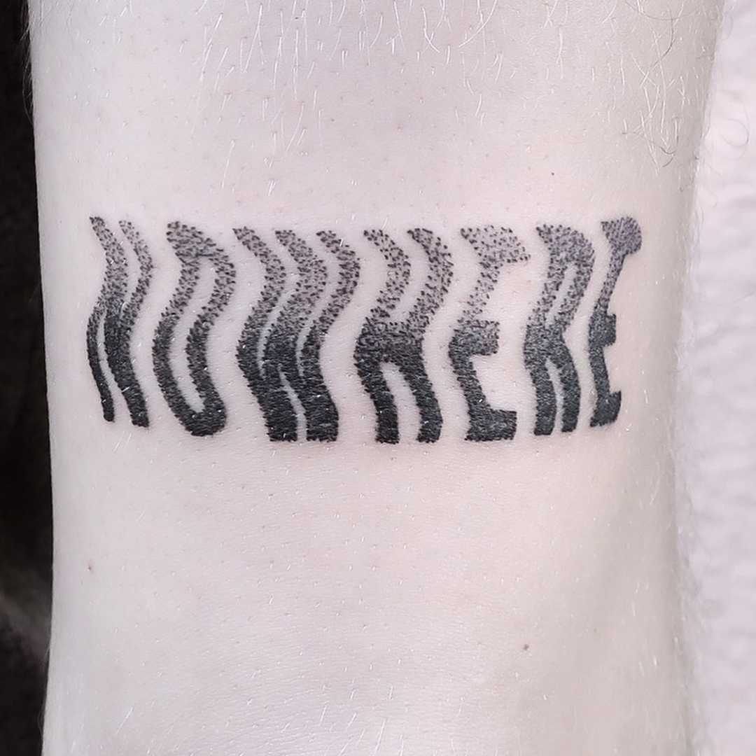 Nowhere tattoo by Julim Rosa