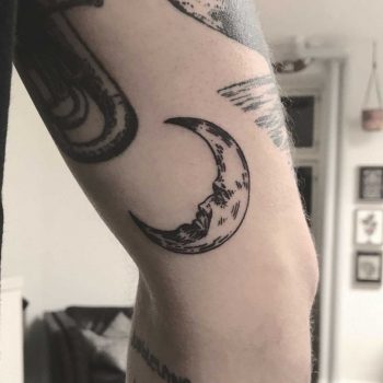 Old man in the moon by Annelie Fransson