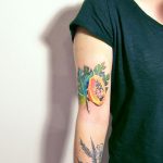 Papaya tattoo by Mavka Leesova
