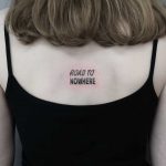 Road to nowhere tattoo by Julim Rosa