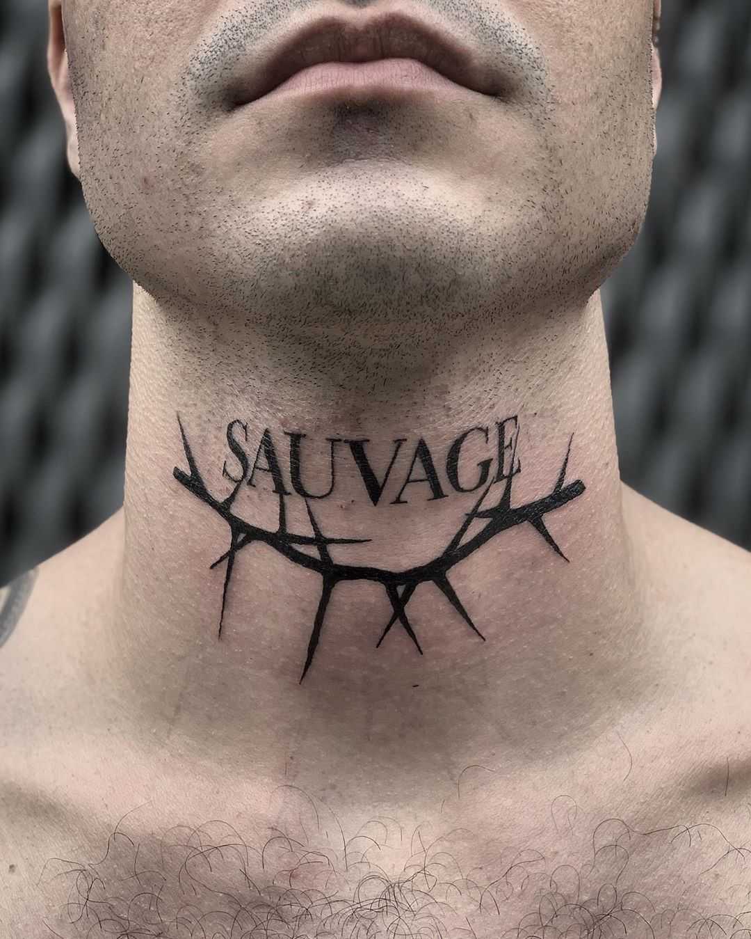 Sauvage tattoo by Loz McLean