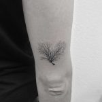 Sea fan tattoo by Oliver Whiting