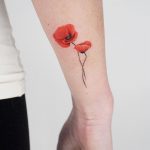 Small poppies by tattooist picsola
