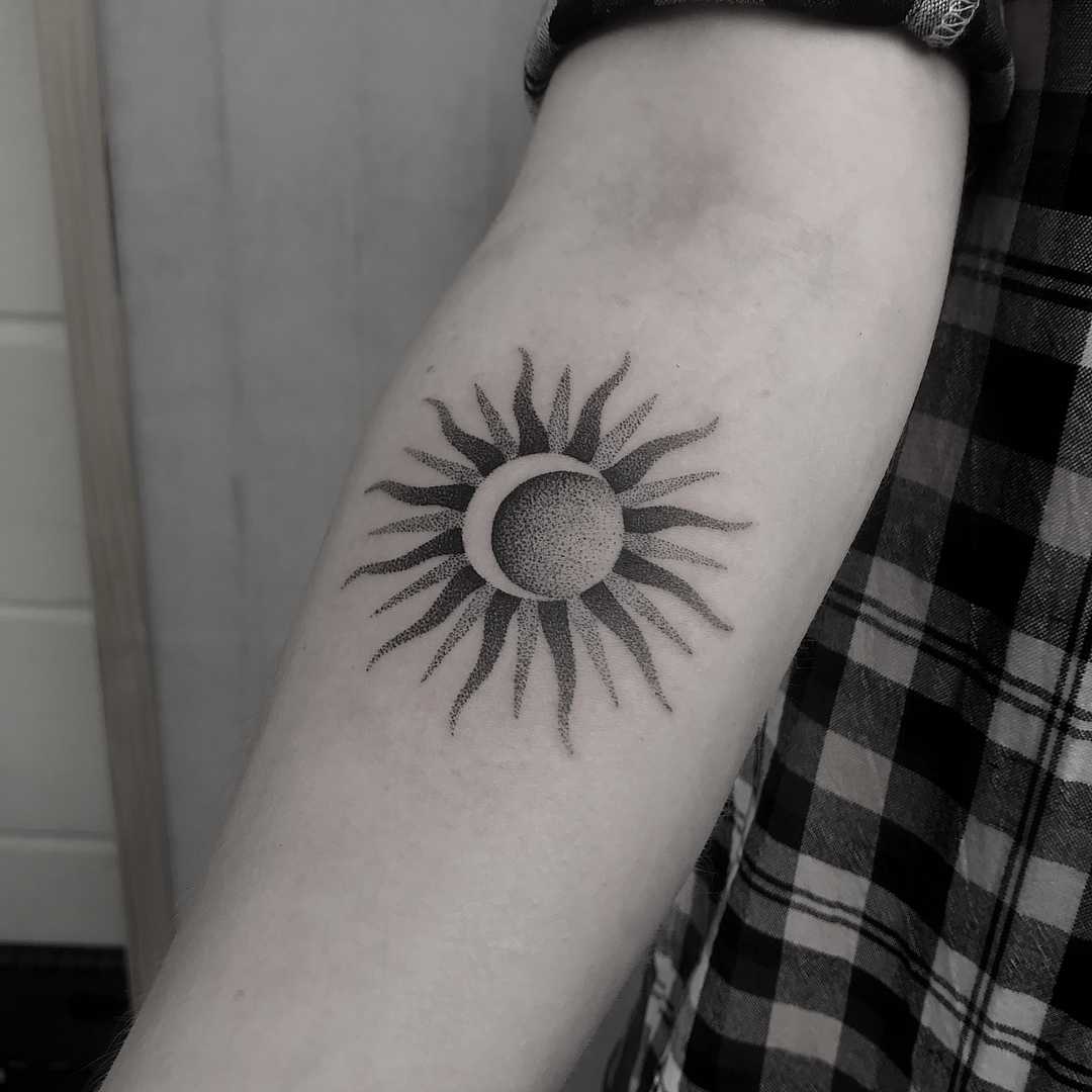 Sun and moon by Oliver Whiting