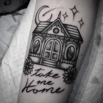 Take me home tattoo by Belladona Hurricane