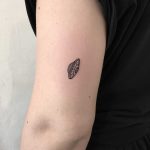 Tiny UFO by tattooist Spence @zz tattoo