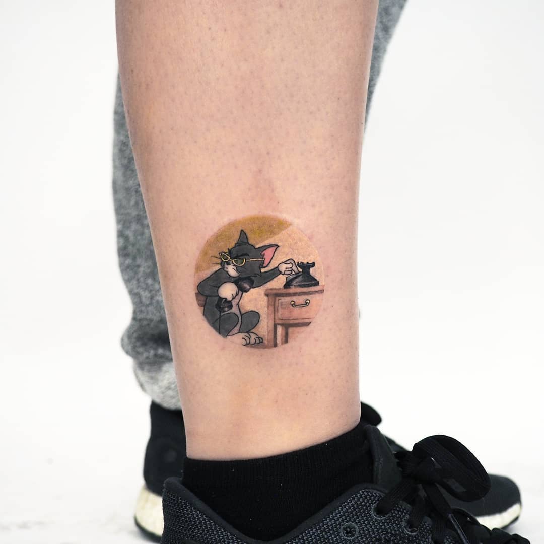 Tom tattoo by anton1otattoo