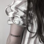 оптимизм tattoo by Krzysztof Szeszko