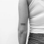 1999 tattoo by Philipp Eid